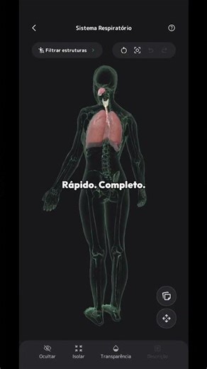 Guia rápido do Anatomy App