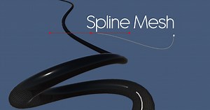 SplineMesh, the plugin to create curved content