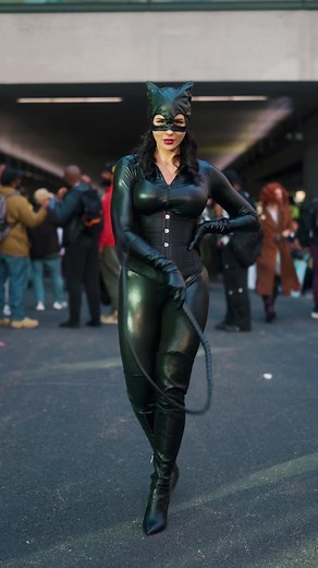 Catwoman Cosplay Highlights from NYCC 2023