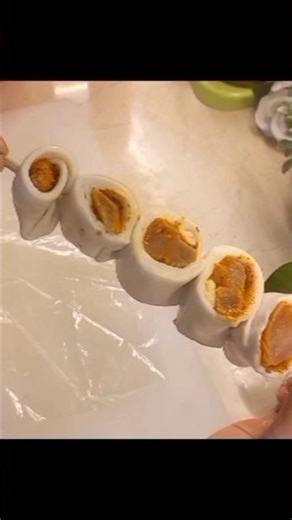 Chicken Tikka Paratha Lollipops Recipe By the Ruby Kitchen #viralvideo #food #triplycookware