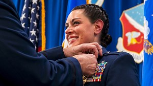 1.4K views · 85 reactions | History was made this weekend at the 133rd Airlift Wing. For her heroism during the evacuation of Kabul, Afghanistan, Maj. Katie Lunning became the first-ever Air National Guard flight nurse to receive the honor and the third flight nurse in history. Maj. Lunning, you are a shining example to us all! | Director of the Air National Guard | Facebook