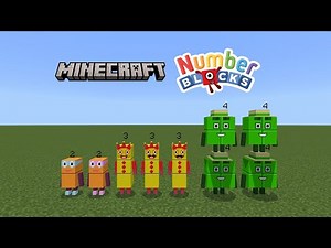 Numberblocks Minecraft Addon 1.6.6 Update