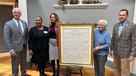 Poplar Forest to house centuries-old historic copy of Declaration of Independence