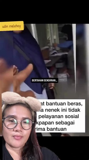 Nenek Lansia di Balikpapan Ditolak Ambil Bansos Beras, Viral Disindir Warga