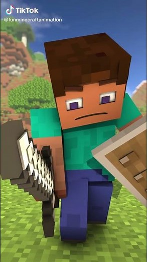Minecraft animation