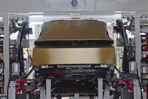 Tesla Cybercab Unboxed Process #tesla #elonmusk #teslatok #teslacybercab #teslarobotaxi