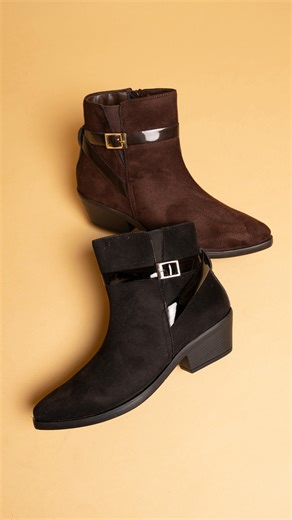 Crafted for warmth, styled for confidence. Cushioned insole for all-day comfort, a snug ankle-length fit, and a sleek side zipper for effortless wear. Finished with refined stitching and a durable anti-slip outsole, these boots bring style and stability together. Comment/Dm for enquiries Liberty EOSS SALE IS LIVE walk into any Liberty showroom or visit our website libertyshoesonline.com and step out with more savings, more comfort and more Liberty. | Liberty Shoes Ltd.