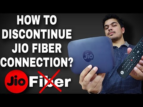 How to CANCLE JIO FIBER CONNECTION | JIO fiber connection kaise discontinue kre | All details
