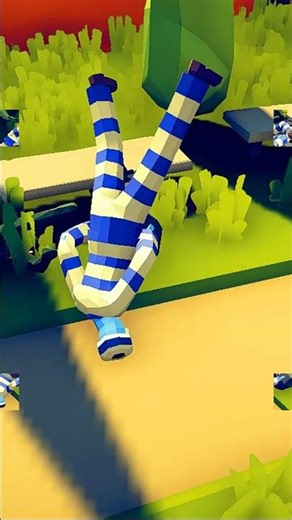 TABS | Who can survive zombie pit falling | Melee edition #shorts E15