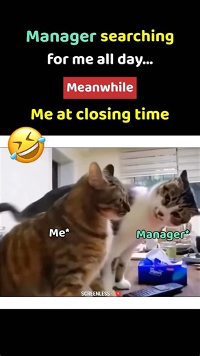 Manager Looking for Me All Day… 🤣 Me Be Like at Closing Time | relatable meme | funny memes #shorts