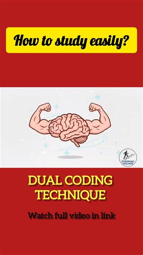 What is Dual Coding?#DualCoding #StudyHacks #LearningTips #MemoryBoost #Education #Shorts #Study