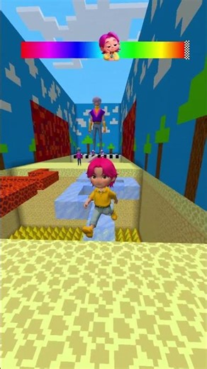 KPop Demon Hunters Noob Pro Challenge Part.7 #kpop #minecraft