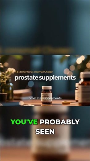 Prostate Supplements: Do They Actually Work?