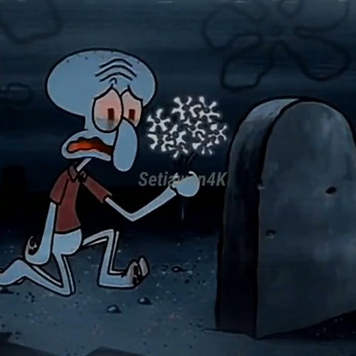 Squidward Sad 😢 // Love Is Gone // Sad Story // Sad Cartoon