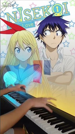 click - ClariS (nisekoi op) #pianocover #piano #anime
