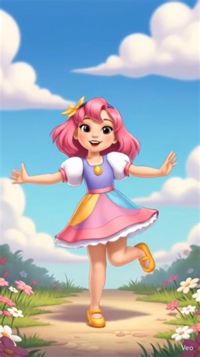 Cute Girl Dance | The Disney World | Kids Songs #cartooncharacters #cutebabygirl #kidsvideo