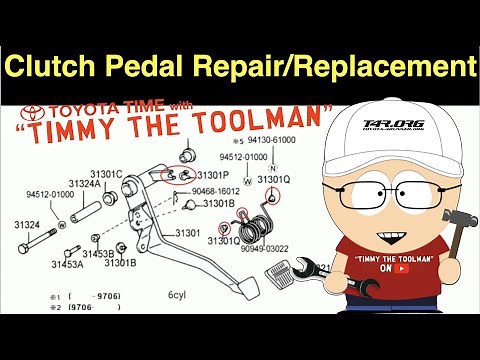 Clutch Pedal Rebuild - Replacement