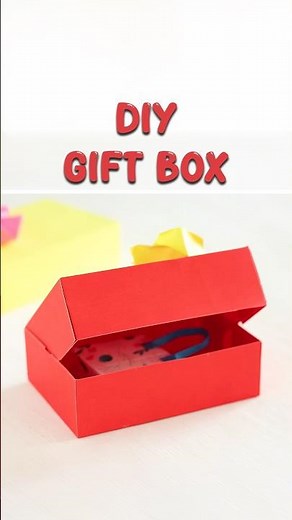 DIY Gift Box 🎁✨ | Easy Handmade Paper Gift Box