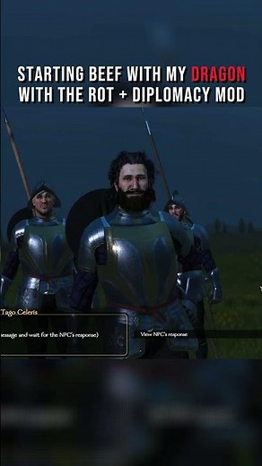 I combined the AI Diplomacy mod with Realm of Thrones mod…