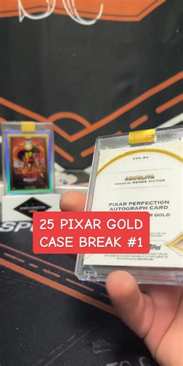2025 TOPPS Pixar Gold Case Break Overview