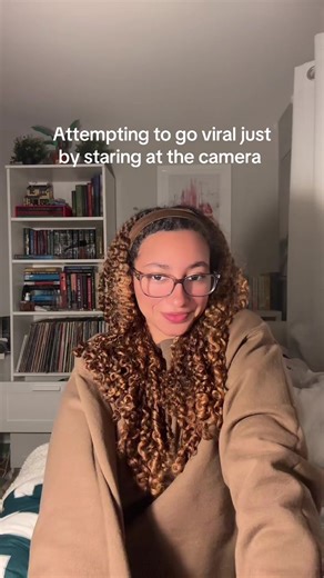 Embracing My Curls for a Quirky Stare Challenge