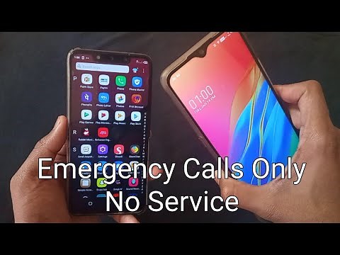 Emergency Calls Only Sim Card Problem & No Service Sim Card Problem