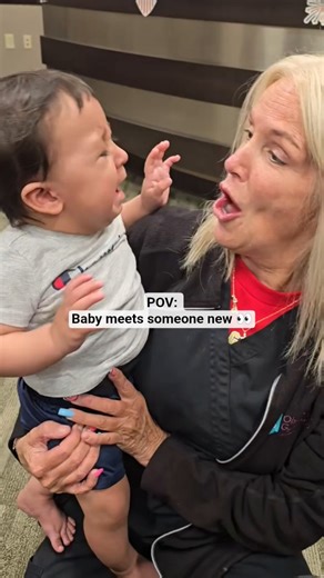 Baby Stranger Anxiety Reaction | Why Babies Cry with New People #shorts