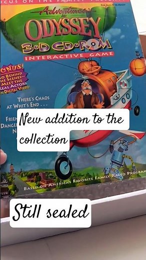 Adventures in Odyssey Sealed PC game. #aio #focusonthefamily #nostalgia #retro