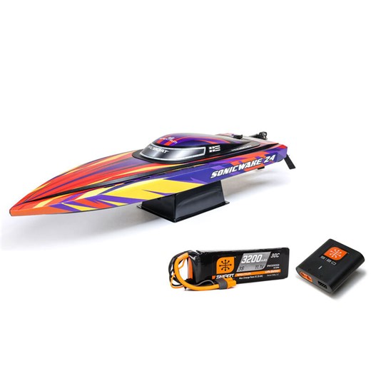 Pro Boat Sonicwake 24" Self-Righting Brushless Deep-V RTR | PRB-1992T1
