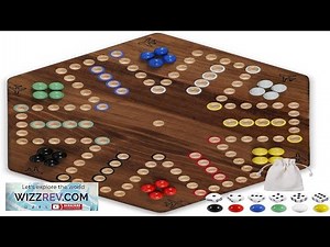 20 in Wooden Fast Track Board Game Original Wahoo Board Game