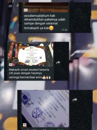 Hai adik-adik👋 Buat kalian siswa/i SMA/SMK/MA sederajat atau siswa SMP/MTS di seluruh Indonesia yang ingin mengasah kemampuan serta mendapatkan ratusan uang tunai, kamu bisa banget mengikuti olimpiade yang di selenggarakan oleh Smart Student. ✍Manfaat mengikuti olimpiade yang di selenggarakan oleh Smart Student yaitu ✅ Sertifikat dan piagam berbarcode Nasional ✅ Berkesempatan meraih prestasi tingkat Nasional ✅ Mengikuti Olimpiade Tingkat Nasional ✅ Bergabung dengan seluruh peserta se-Indonesia 