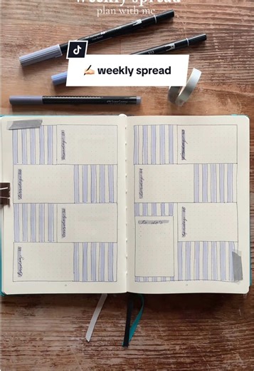 Creative Weekly Spread Ideas for Your Bullet Journal