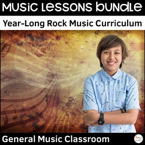 Rock Music Appreciation for Middle School | Year-Long General Music Curriculum