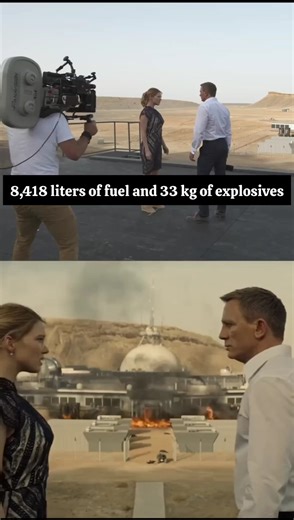 biggest explosion in the history of cinema #movie #jamesbond #007 #action #filmmaking #bts