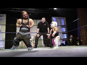 Swoggle VS. Micro Man (Full Match) - Absolute Intense Wrestling
