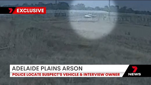 4.5K views · 51 reactions | In a possible breakthrough in the hunt for the Adelaide Plains arsonist, police have tracked down the suspect's vehicle and interviewed the owner. The latest in 7NEWS Adelaide at 4pm and 6pm | www.7NEWS.com.au #7NEWS | 7NEWS Adelaide | Facebook