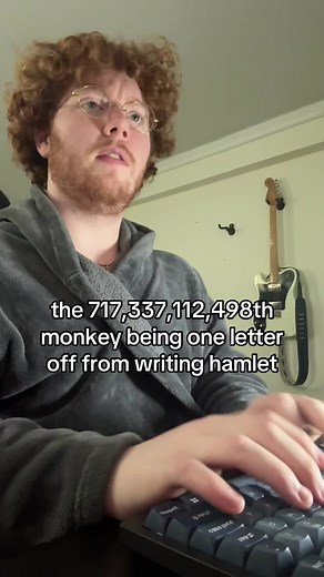 The 717,337,112,498th Monkey and Shakespeare's Works