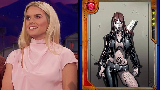 Alice Eve wants to explore Typhoid Mary’s more seductive side on Marvel's Iron Fist. #CONAN | Team Coco