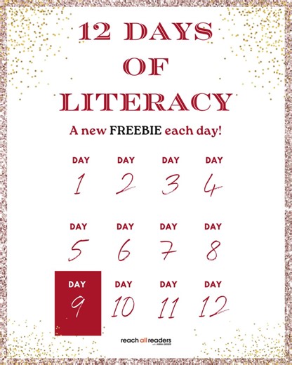 ✨ I’m doing something special this December! ✨⁠ ⁠ For 12 days, I’ll be sharing a FREE file from our membership site — one each day!⁠ ⁠ Each freebie comes with:⁠ ✔️ A quick video showing how to use the resource⁠ ✔️ A link to download it⁠ ⁠ Day 9’s freebie is a word mapping activity that students can use at centers.⁠ ⁠ I recommend having students use this resource after you've taught the pattern and they've demonstrated that they know it. That way they can use the resource without your direct supe