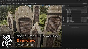 Houdini结合UE5如何构建PDG网络模型 Project Pegasus | Nanite PropsPDG