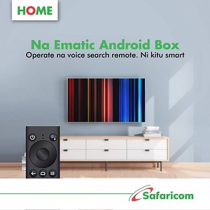 2.1K views · 2.7K reactions | Kitu smart ni kuoperate na the voice search remote. So both you and your parents can operate the tv. Transform your regular TV into a smart TV with the Ematic Android Box. Get yours today at any Safaricom shop or Masoko.com #SafaricomForYou #EmaticAndroidBox https://bit.ly/380fWe9 | Safaricom PLC | Facebook