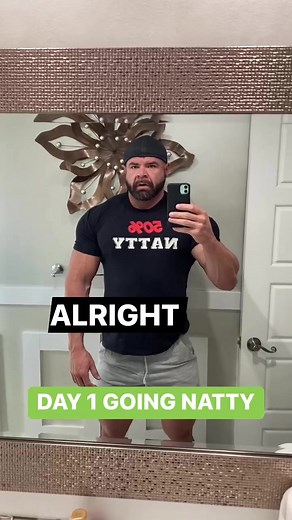 Day 1 natty transformation baby! Let’s go I’m excited to see the results and not let anything get in the way of my gains!! #50percentnatty #Natty #transformationtuesday #fitnessguru #tren #workouttips | 50 Percent Natty