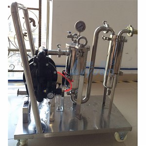 [Hot Item] Customized Device Sanitary Stainless Steel Liquid Filter with 1/2/3/4/5 Stages Cartridge/Bag Purification