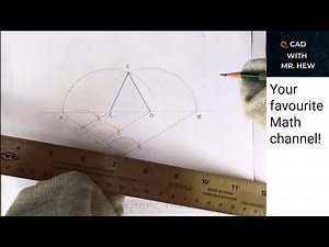 Draw an equilateral triangle given perimeter