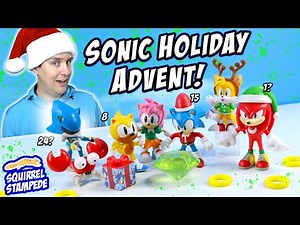 Sonic the Hedgehog Christmas Advent Calendar Countdown Review 2022