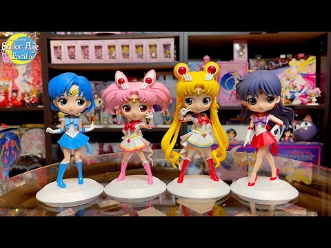 Sailor Moon Eternal Q Posket A Type Unboxing & Review | Super Sailor Mars, Chibi, Moon セーラームーン