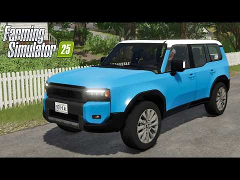 FS25 - Toyota Land Cruiser - CAR MOD for Farming Simulator 2025 ROLEPLAY | FS25 GAMEPLAY