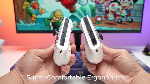 NYXI Hyperion Pro Wireless Video Game Controller for Switch 2 & Switch, White