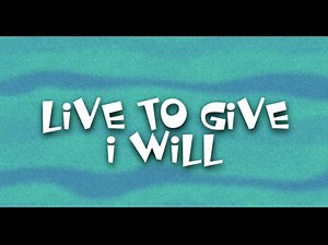 Live To Give (Stewardship) | Building Children's Ministry | Song Tracks | WorshipHouse Kids