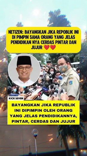 BAYANGKAN JIKA REPUBLIK INI DIPIMPIN OLEH ORANG YANG JELAS PENDIDIKAN, PINTAR, CERDAS, DAN JUJUR